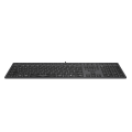 A4tech Fstyler FX60 Illuminate Scissor Switch Keyboard - Backlit - Wired Keyboard - Grey. 