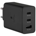 Samsung Compatible 65W / 45W / 15W Super Fast Charger + Cable Power Adapter TRIO – 3 Pin Universal Also Compatible with MI and All Other Brands Condition 9 / 10 Lot Mall. 