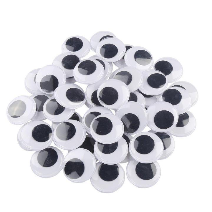 32 Small Craft Eyes – Googly Eyes - Size 15mm