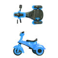 Twinkle Mini Vespa Tricycle With Lights & Music For Kids, Baba Boy & Baby Girl Balance Tri_cycle, Toddler First Beginner Cycle Child Trike Infant 3 Wheel Balance Bicycle With Detachable Pedal For Children Outdoor Indoor Ride For Children Boys & Girls. 