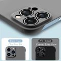 0.3mm Ultra Thin Matte Frameless Shockproof Phone Case For Apple iPhone 15 14 13 12 11 Pro Max Plus Half-wrapped Hard Back Cover. 