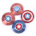 American Captain Fingertip Gyro Shield Alloy Gyro Spinner Decompression Toy. 
