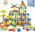 Magnetic Toys Building Blocks 36/42/64/25 Pcs Kids Magnet Balls and Rods Set Toddler STEM Sticks Toy Learning Educational Block Games Stacking Toys for Boy Girl Age 3+ Years Old Preschool. 