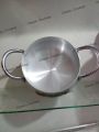 Cherry pot Crystal pot set silver(almunium) (pateli) (handi) cookware New style (16 cm) size 1 Sizes Avilable. 