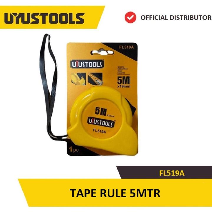 Box Taep Rile UYUSTOOLS FL519A TAPE RULE 5MTR | Daraz.pk