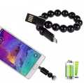 Beads Bracelet Cable Type C Fast Charging Bracelet Data Cable. 