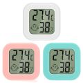 PAIRIER Room Thermometer Indoor,Mini Digital Thermometer Room Temperature Monitor,Temperature Humidity Meter Gauge (Random Color). 