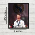 Cristiano Ronaldo  Wall Frame Nostalgic Football Iconic photo. 