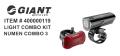Light Combo Kit - Brand Giant - Product Light Combo Kit Numen Combo 3 - Code 400000119. 