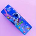 Pencil shine magnetic double layer geometry Box for girls and boys/ Geometry Box / Stationary Box Pencil Case, Pencil Box, Storage Box for School Students mickey mouse, princes, Frozen Kids with Sharpener Economical Fine Quality. 