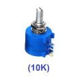 (10K ohm) Precision Variable Resistor Potentiometer (3590S-103L) Wire-wound multi-turn. 