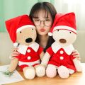 【Simple 3C】30cm Clothes for Bunny Rabbits Cats Plush Toys Soft Christmas Dress for 1/6 BJD Dolls Gifts for Children. 