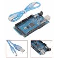 Arduino Mega 2560 R3 with USB cable (clone). 