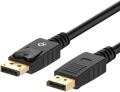 Displayport Cable DP To DP Cable IMPORTED BRANDED 4K 60Hz 1m 2m Audio Cable Display Port 1.2 for TV Box Laptop PC Projector Cord. 