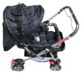 8 Big Tyres Alloy Foldable Baby Stroller Pram. 