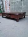 Low Height Center Table Ct5 - W54 X D36 X H14.5" - Dark Brown. 
