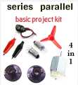 Series and parallel basic projects kit 4 in1 educational projects kit. 