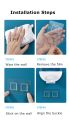 1PC Wall Mounted Whole Grain Rice Storage Tank, Pressed Grains, Wall Mounted Dry Food Dispenser,  1500ML Whole Grain Storage Boxes. 