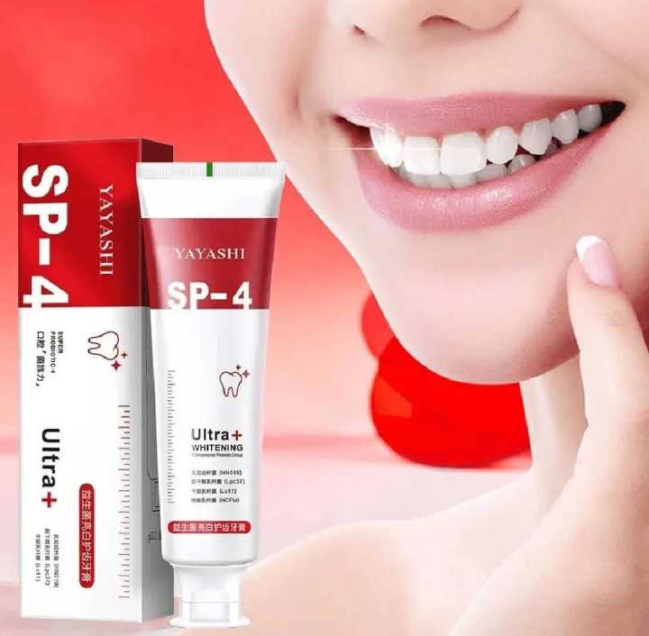 Sp 4 Ultra Whitening Toothpaste Probiotic Whitening Toothpaste Sp4