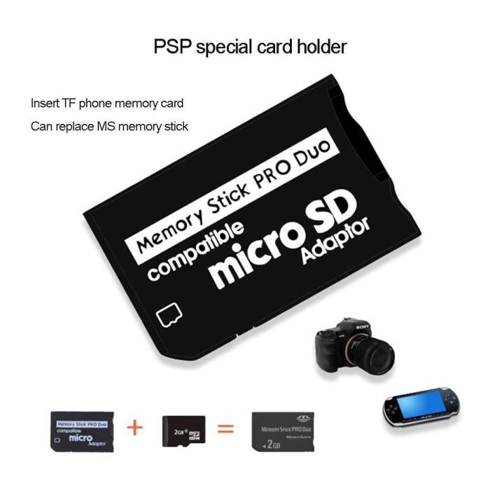 Micro SD TF To MS Memory Stick Pro Duo Adapter For PSP