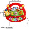 Cute Animal Farm Piano Instrument Toy With Funny Music and Sounds For Kids. 