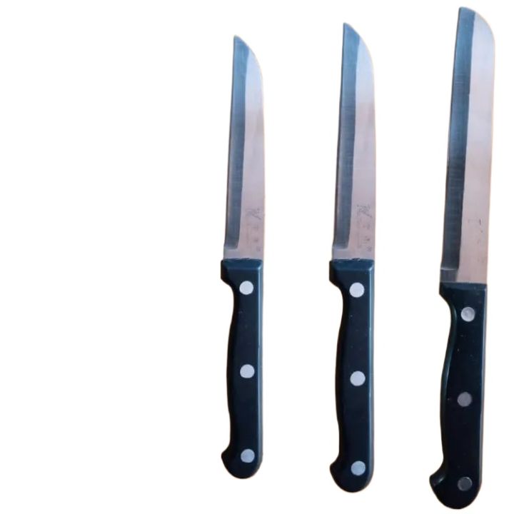 3 Pcs Kitchen knife set best quality imported knife for multi purpose cooking knives vegetable knives