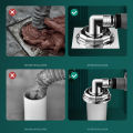 【FUN LIVE】 Washing Machine Drain Pipe Floor Drain Special Joint Three-Way Dual-Use Anti-Odor And Insect-Proof Cover Toilet Kitchen Bathroom Sewer. 
