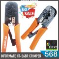 INFORMATE RJ45 RJ11 Modular Crimping Tool Professional HT-568R. 