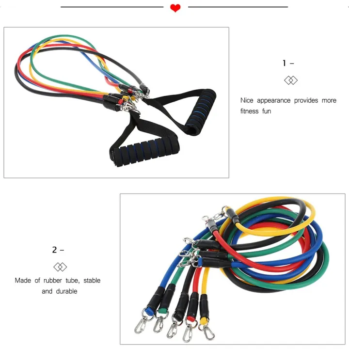 Pack%20Of%205%20Fitness%20Gum%20Equipment%20Workout%20Elastic%20Resistance%20Bands%20Training%20For%20Exercise%20Pull%20Rope%20-%20Image%208