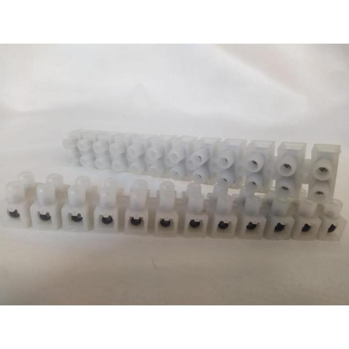 JPI Wire Terminal PVC Connector Strip 10A 12 way