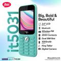 Itel It 5031 || 2.4" LCD Big Display || King Talker || Battery 1000 mah. 