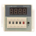 LCD Counter Relay O111ROM DH48J-8 Digital Electronic 8 Pins 0-999900. 