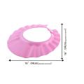 Hair Washing Hat For Toddlers Hair Washing Shampoo Shield For Eyes Ears And Face Baby Bath Visor Hat 16-34cm Adjustable For. 