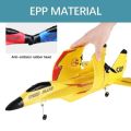 Remote Control Medium RC Foam Plane Foam Fighter, RC Airplane 2.4GHZ Toy, Remote Control Plane with LED Night Medium Size Zy530pro. 