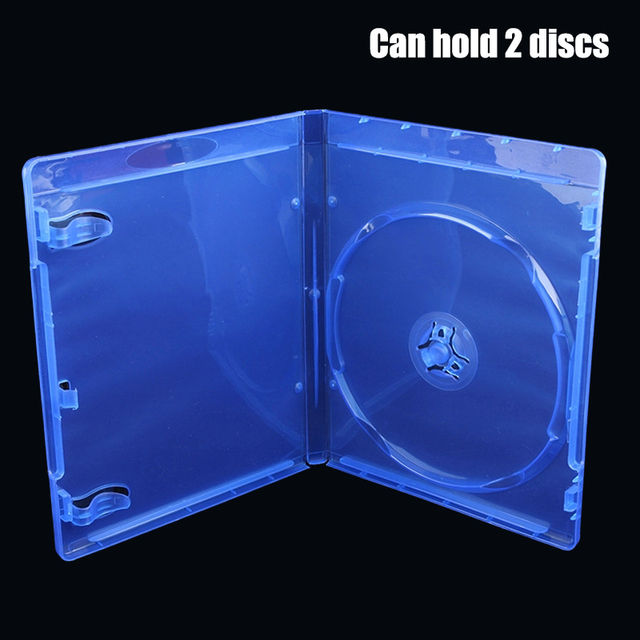 New specials Cd Case Cd Storage Box 1pc Blu-Ray Replacement Game Cases Protective Box For Ps4 Ps5 Cd Dvd Discs Storage Bracket Box