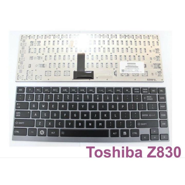 Laptop Notebook Keyboard Toshiba Satellite Z830 Series P/N  AETEAU00020 –  Black