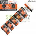 10pcs AG13 LR44 LR1154 SR44 A76 357A 303 357 1.5v Alkaline Button Cell Battery| 24-7 STORE. 