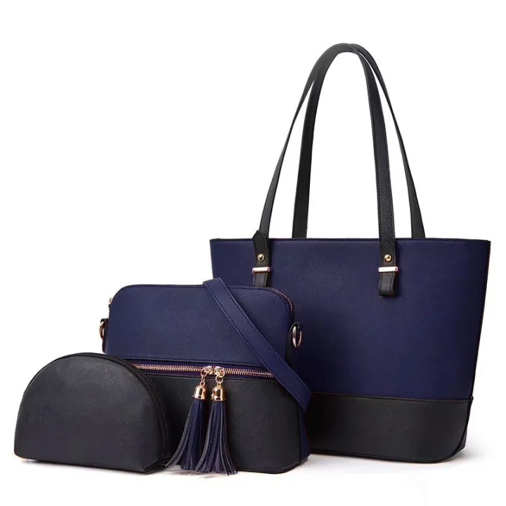 Handbags%20Set%203%20Piece%20New%20Large%20Capacity%20Handbags%20For%20Womens%20For%20Girl%20Ladies%20College%20Bags%20Cross%20Body%20-%20Image%207
