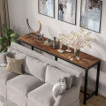Narrow Console Table, 70.9" Extra Long Sofa Table Hallway Table. 