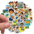 10/50PCS Cartoon TV Go diego go Stickers For Laptop Guitar Luggage Waterproof Graffiti Sticker Decal Kid Toy. 