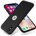 IPHONE 11 PRO MATE BLACK SOFT SILICON BACK COVER. 