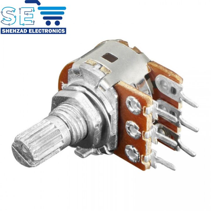 5/10PCS%2050K%20100K%20Ohm%20Variable%20Resistors%20Dual%20Rotary%20Potentiometer%206%20Pin%20Stereo%20Volume%20Control%20-%20Image%202