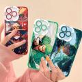 Casing For Infinix HOT 12 12I PRO 30I 11 30 9 Play NOTE 10 PRO TECNOPOVE 4 2 Cellphone Case Anime One Piece Nika Luffy Zoro Soft Shockproof Transparent Clear Anti-falling Silicone Cartoon Full Protection TPU. 