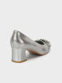 Unze London Women's "ONNIKA" Block Heel Fancy Courts For Women - Courts Shoes For Women. 