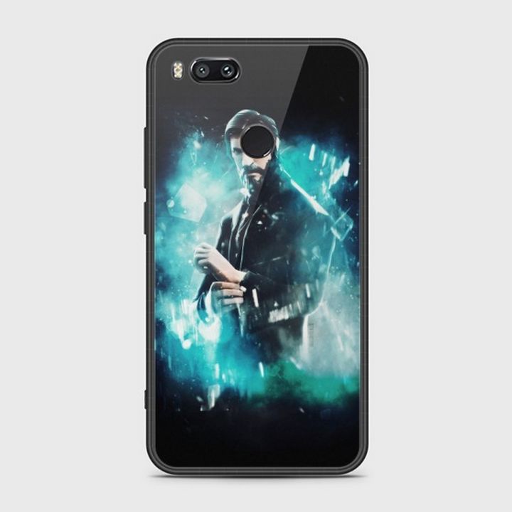 Xiaomi Mi A1 (Mi 5X) Cover - SkinLee HQ Infinity Glass Case (Soft) - Fortnite John Wick - SKINLEE-504-1-614-117