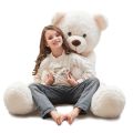 1ft ,1.5ft ,2ft ,3ft ,3.5ft Cute Teddy Bear for Girls - Off White Color - For Birthday/Anniversary/Valentine/Gift. 