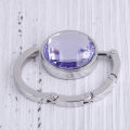 Portable Foldable Folding Crystal Alloy Purse Handbag Hook Hanger Bag Holder. 