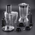 Russell Hobbs Horizon Food Processor with Jug Blender, 1.5 Litre Two Speeds with Pulse, Stainless Steel Blade, Slicing/Shredding Disk, Dough Hook and Creaming Disk, 600 W 24731. 