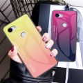 【2023】 For Google Pixel 3A 3XL Case Tempered Glass Gradient Back Cover Hard Case for Google Pixel 2 3 XL Pixel3 3A 3AXL Pixel2 Pixel3XL. 