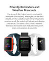 Amazfit Bip S Sports White/Black Sports Heart Rate Messaging Water Resistant with GPS. 